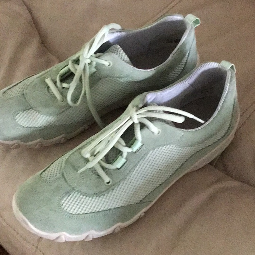 Hotter Green and White Sneakers size 11